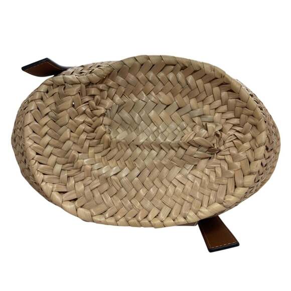 LOEWE Anagram Leather Patch Handbag/Basket Bag, Small, 327.02.S93, Brown, Wom... - Picture 7 of 14